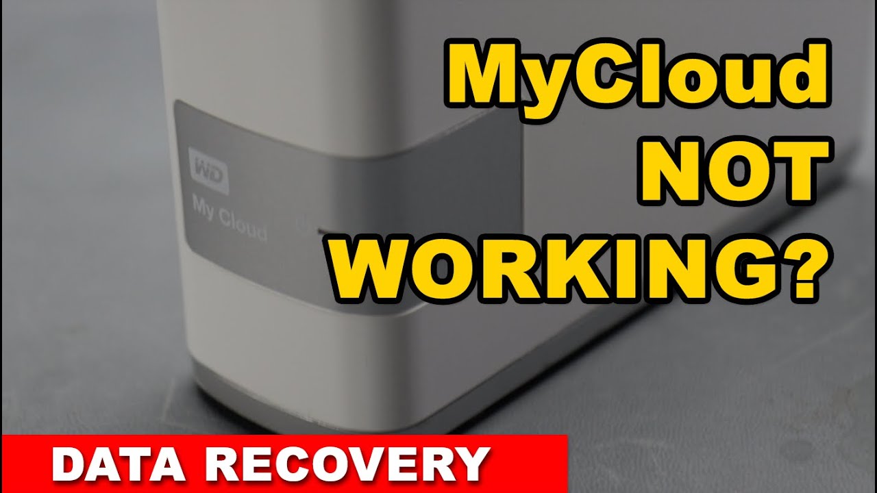 MyCloud not working - quick fix!