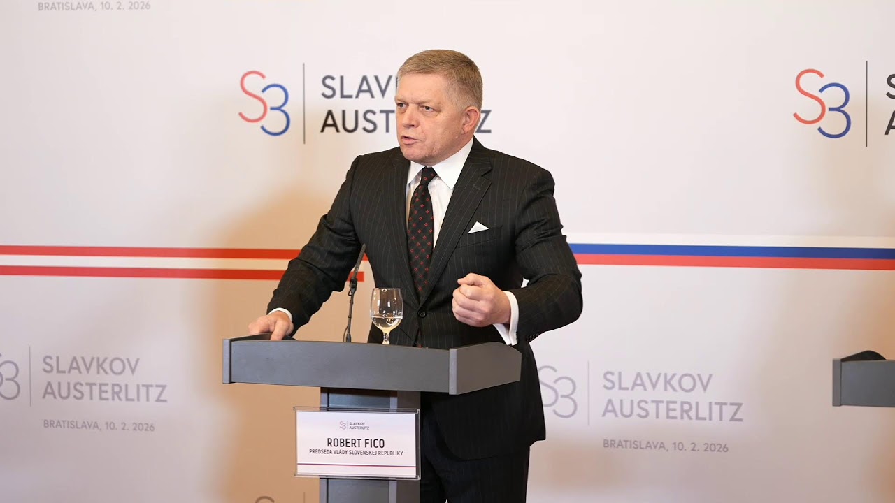 Tlačová konferencia po stretnutí predsedov vlád Slavkovského formátu k téme konkurencieschopnosti EÚ