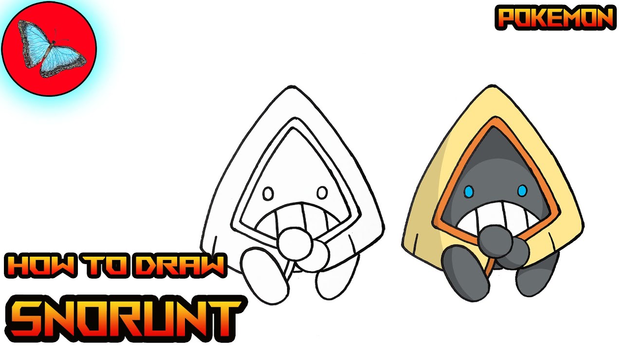 How To Draw Pokemon - Snorunt