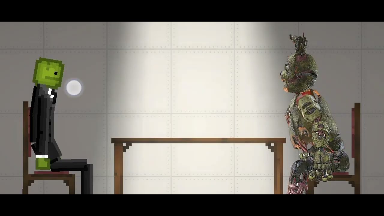 An interview with Springtrap || Melon Playground/Melonsandbox ||