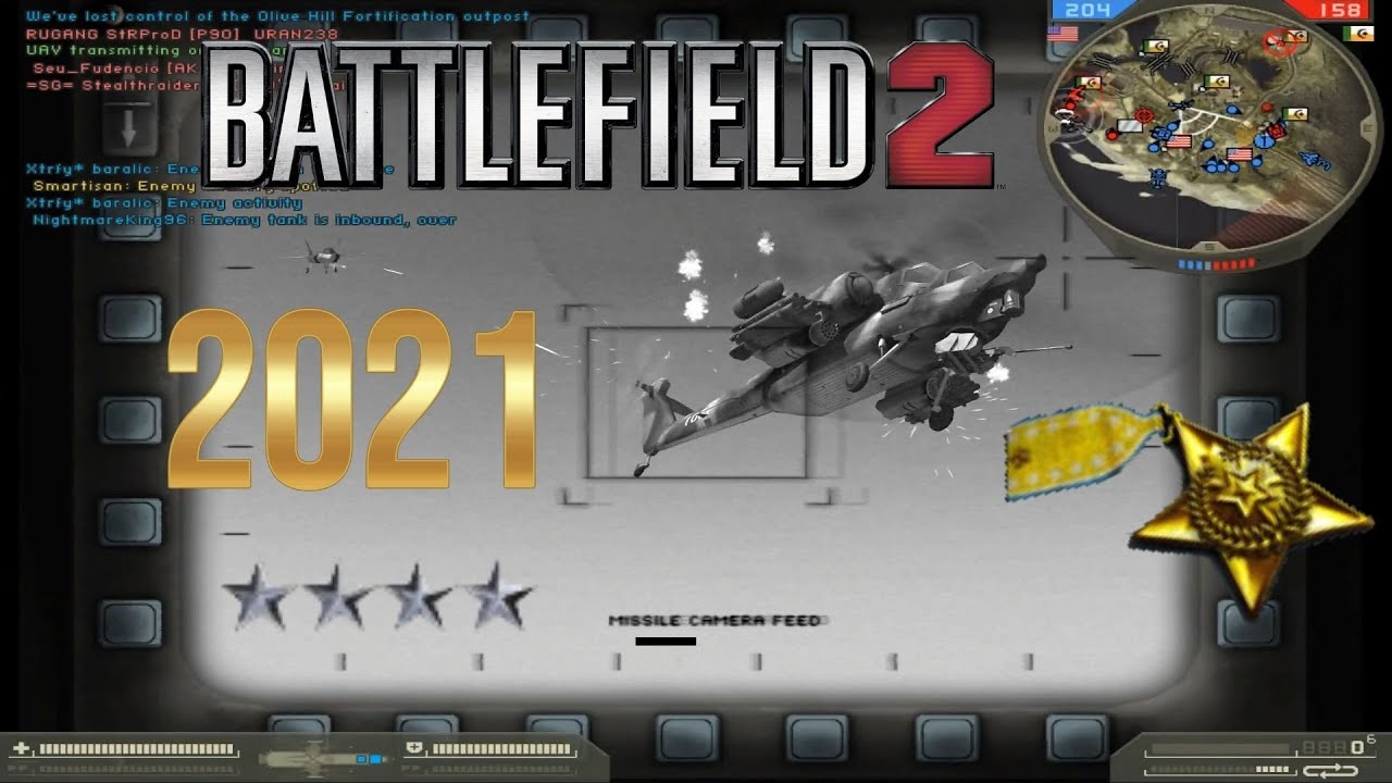 Battlefield 2 in 2021  | Gulf of Oman | Heli Gunner  w/ fiskusfactory.Clr
