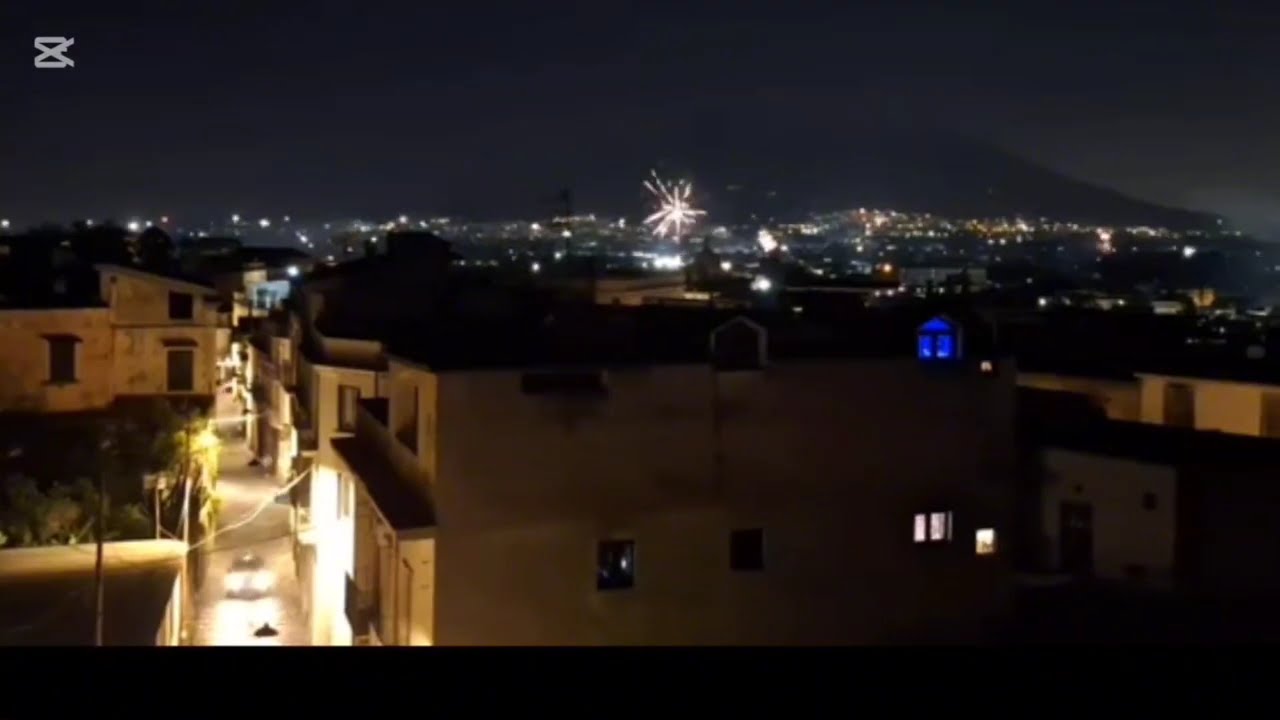 NAPOLI IN FESTA PER IL 4°SCUDETTO... IL BOATO,I FUOCHI E I CAROSELLI 💪💙