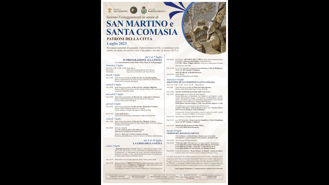 San Martino: PROCESSIONE - 09/07/2023