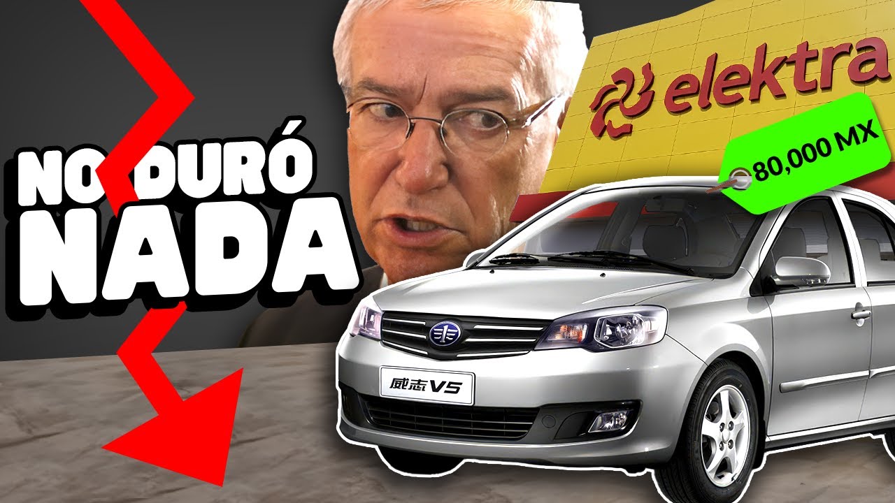 EL AUTO DE ELEKTRA QUE ESTAFO A LOS MEXICANOS