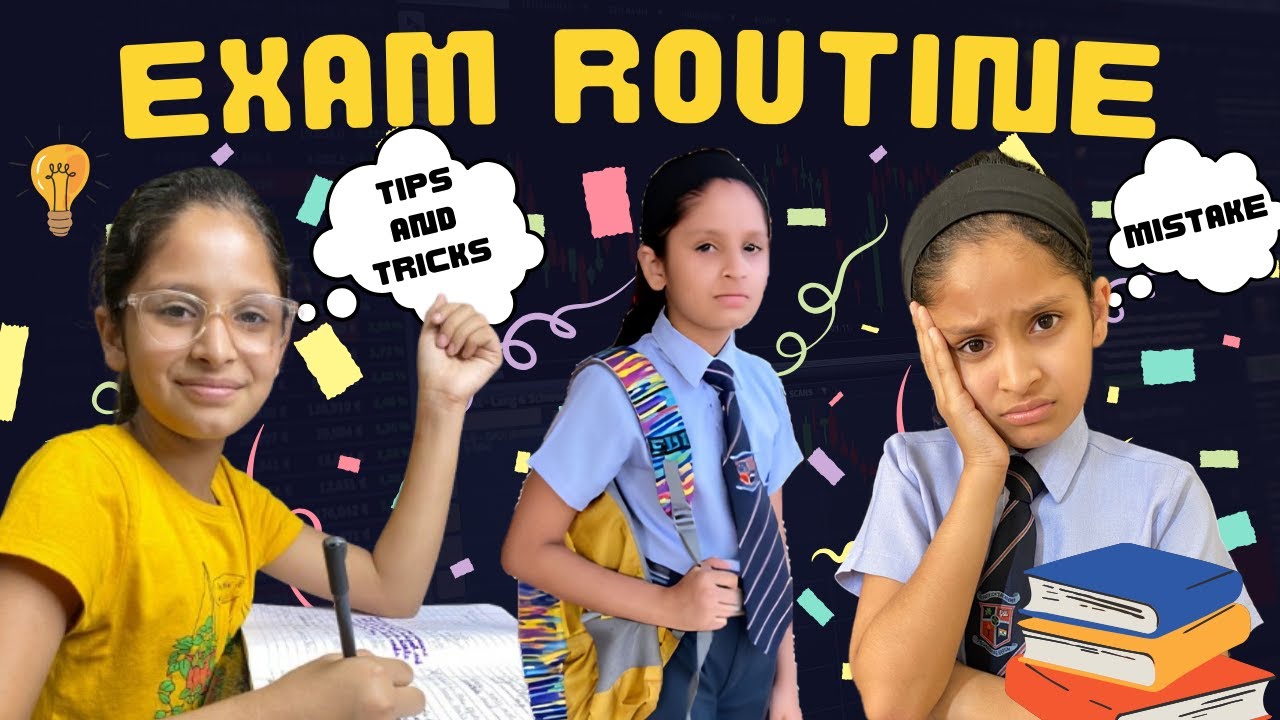 My Half Yearly Exam Routine 2024 🚀: Easy Tips & Mistakes to Avoid 😅