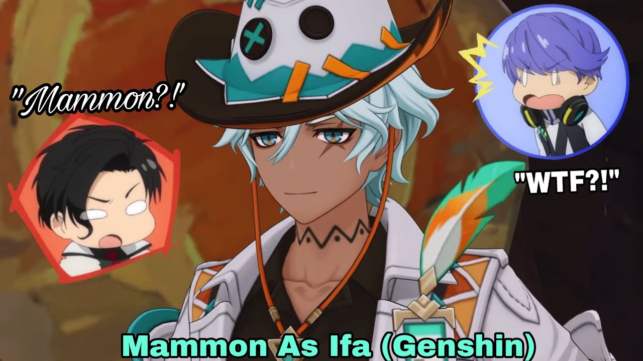 Demon Brothers Reacts To Mammon As Ifa (Genshin) | Obey Me Texts