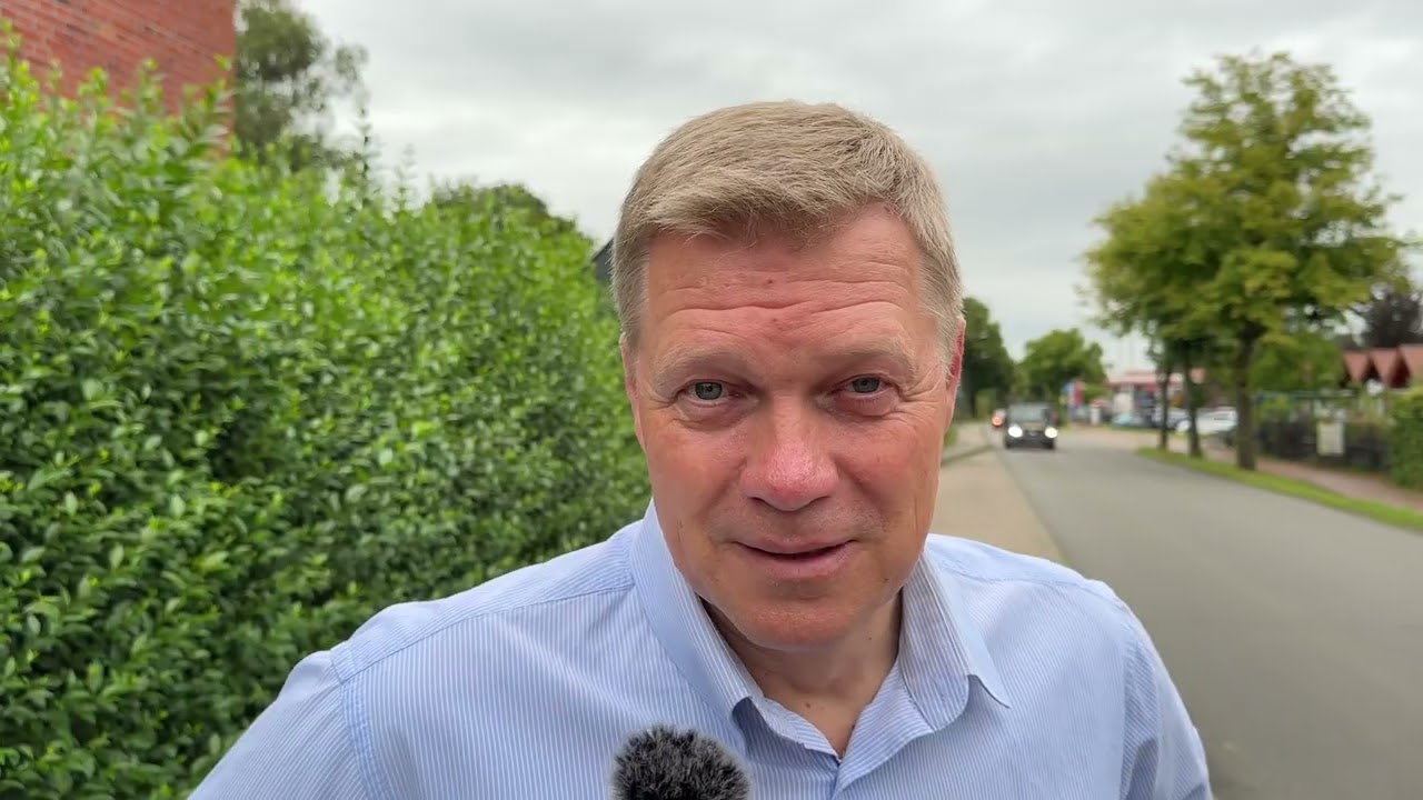 Tiefe Schlaglöcher in Detern