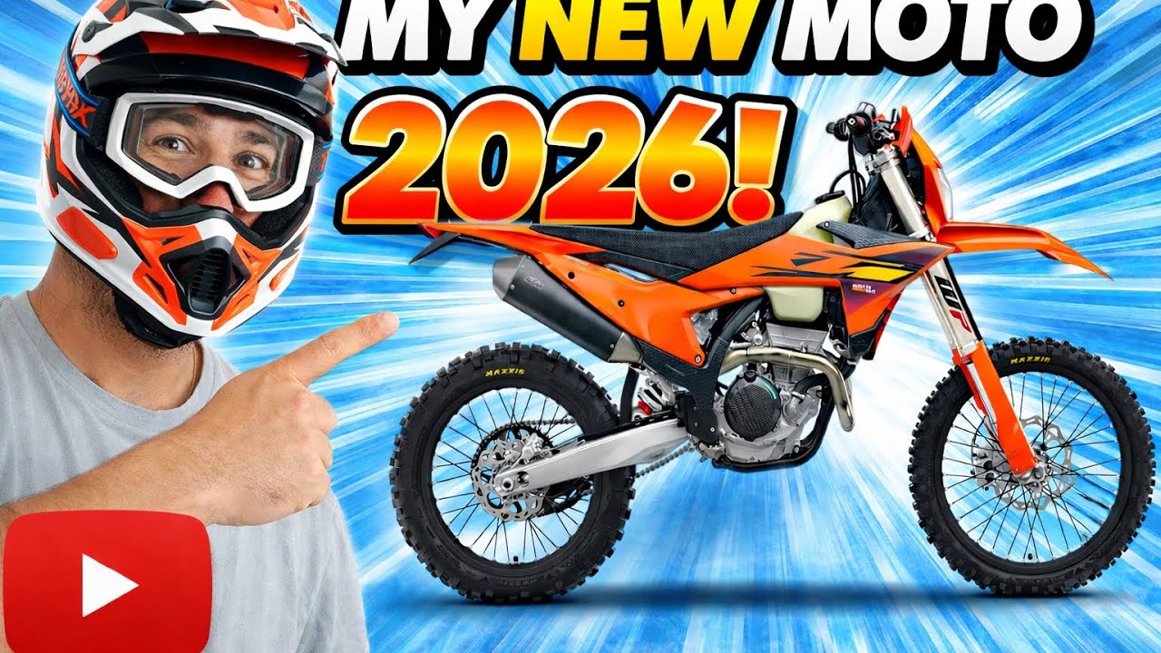 NEW KTM EXC-F 350 2026!! | First Wheelie Test!