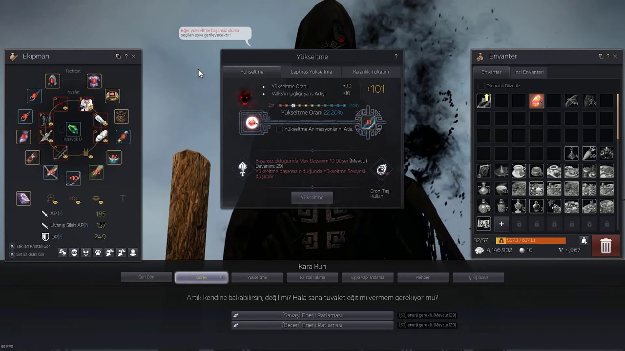 PEN KZARKA UPGRADE - BLACK DESERT MENA