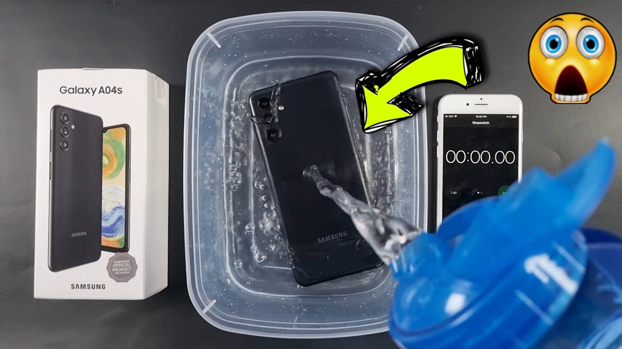Samsung A04s Water Test 💦💧| Galaxy A04s is Waterproof Or Not?