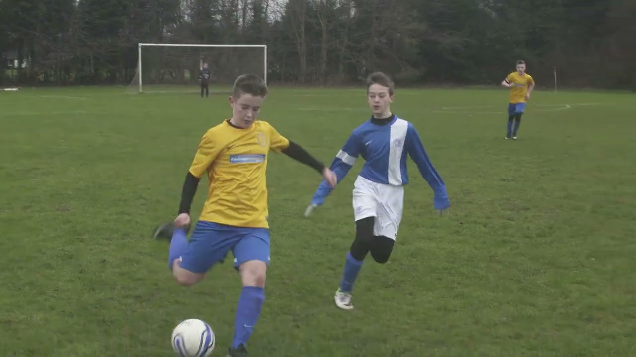 Cavalry Park vs Musselburgh Windsor FC U13s second half