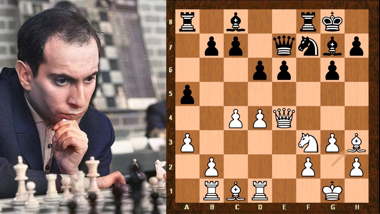 WC Match #19 - Counterplay cutting move - Tal vs Botvinnik - Dutch Leningrad