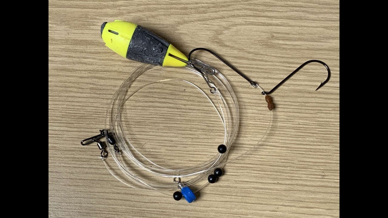 Drop Down Pulley Pennel Sea Fishing Rig - Tips & Construction. Rays, Smooth hound etc.