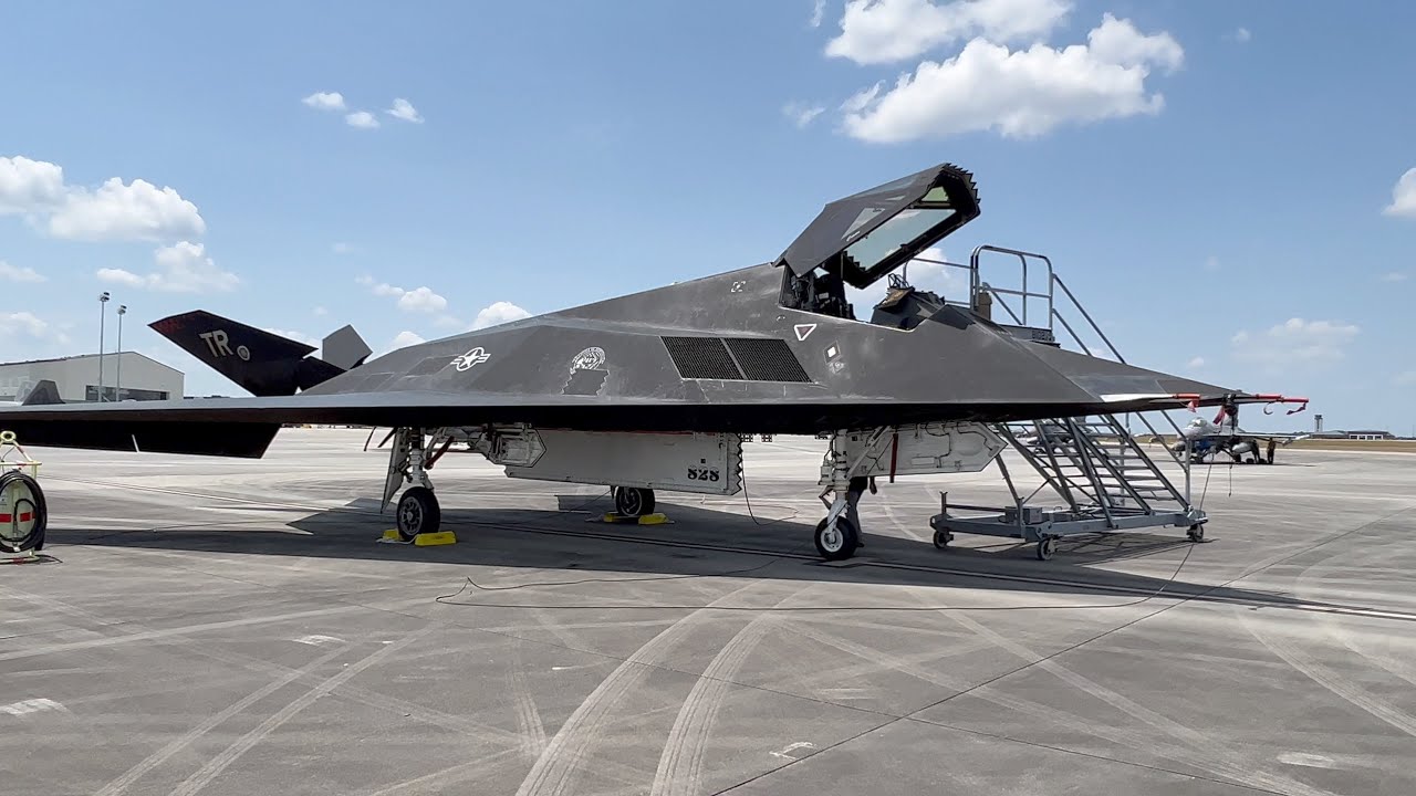 F-117 Nighthawk UP CLOSE at Sentry Savannah 2022