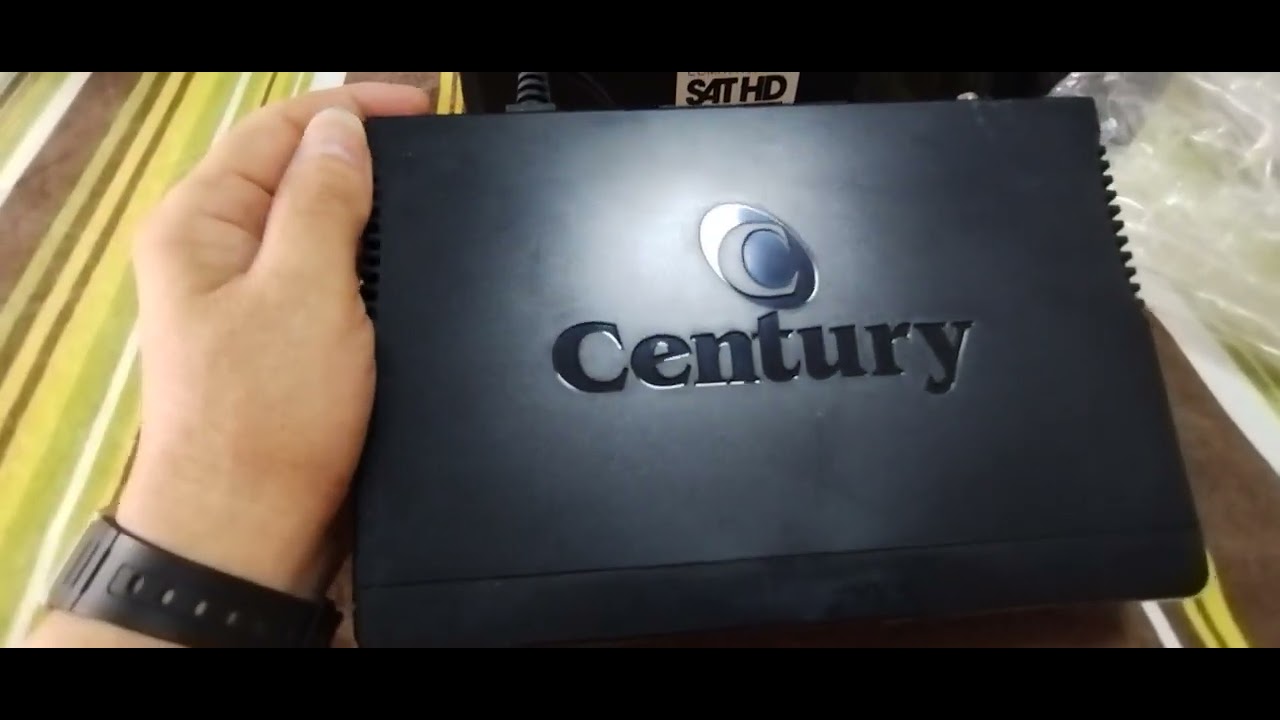 Century Satélite Receiver. Midia Box. HDTV. B1. Sat HD Regional.