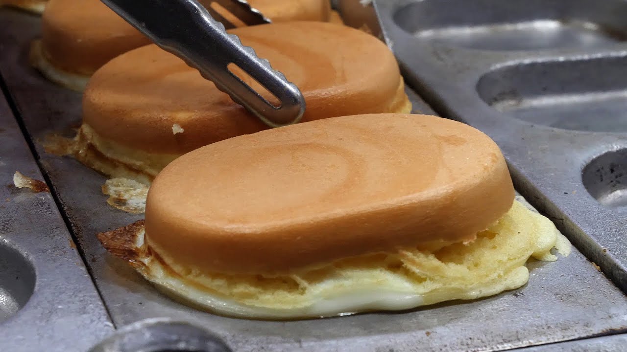 천원짜리 오리지날 계란빵 / original egg bread - korean street food / 부천시청 3번출구
