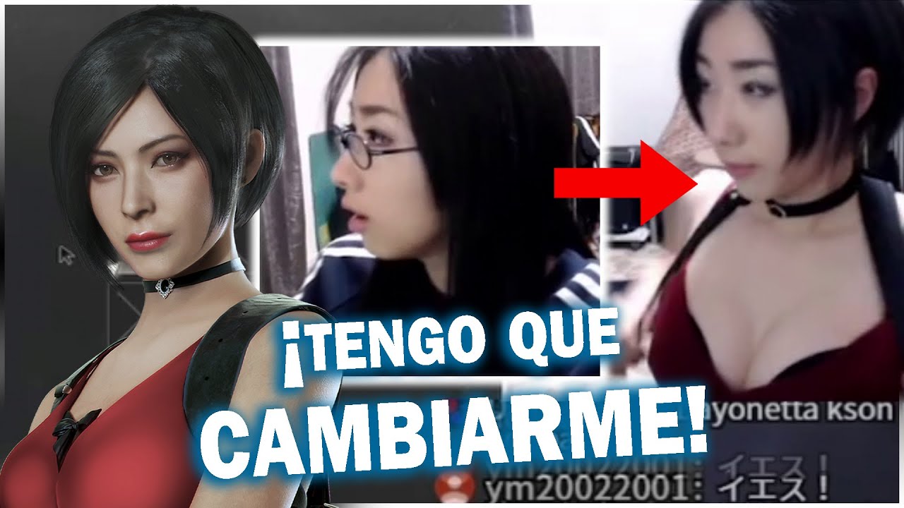 Kson hace cosplay de ADA en directo para jugar con ella y el chat la molesta mientras se cambia【RE2】