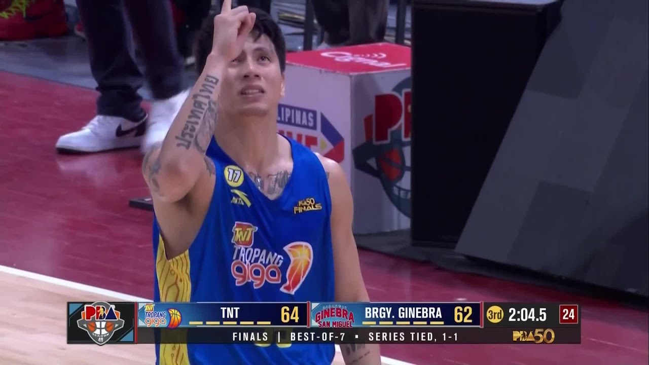 TNT Tropang Giga WAXES HOT IN THE THREE-POINT LINE vs. Ginebra | PBA Season 49 Commissioner&rsquo;s Cup