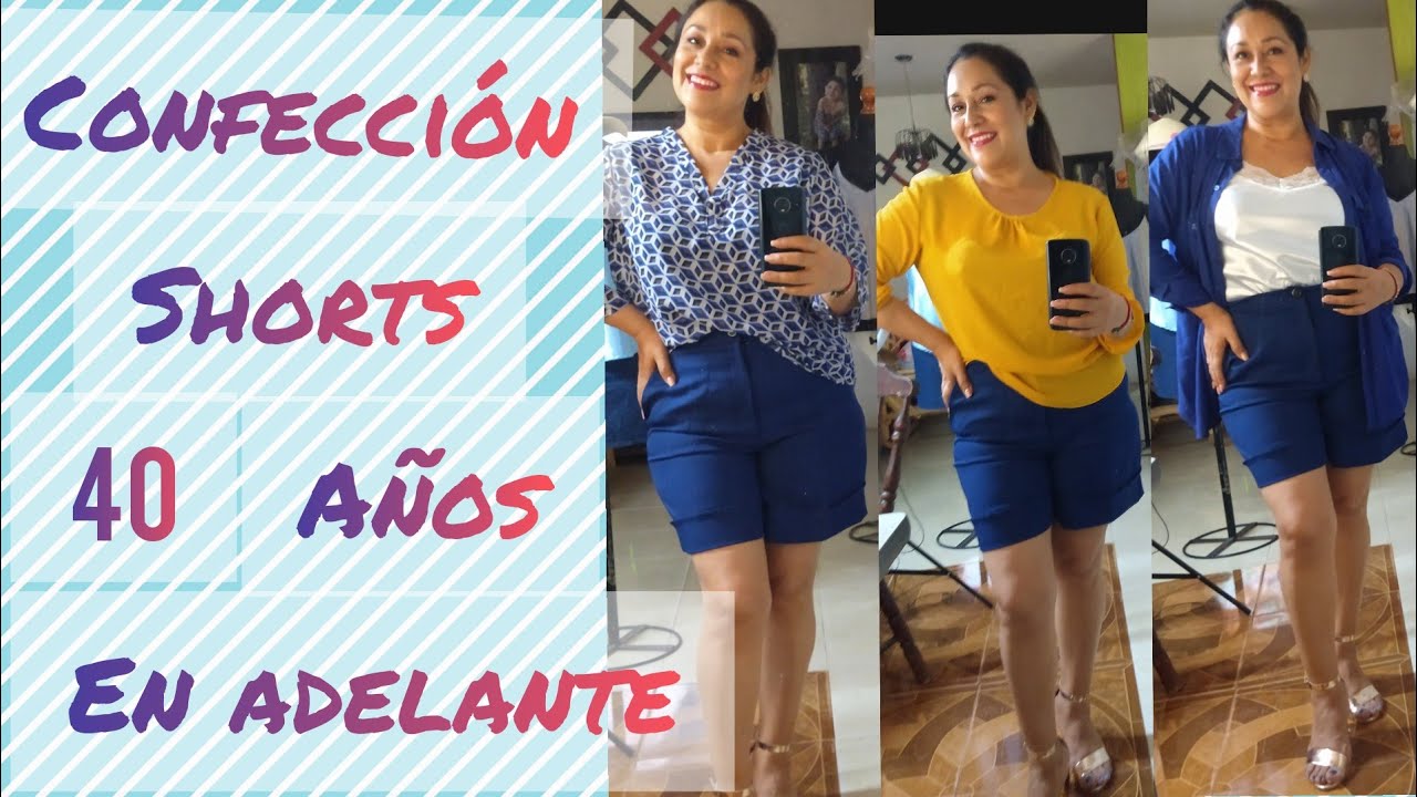 ‼️‼️PASO A PASO‼️ SHORTS PARA SEÑORAS 🥰☑️ FÁCIL DE HACER