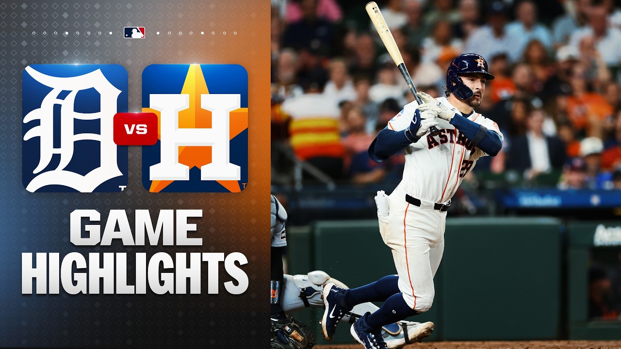 Tigers vs. Astros Game Highlights (6/16/26) | MLB Highlights
