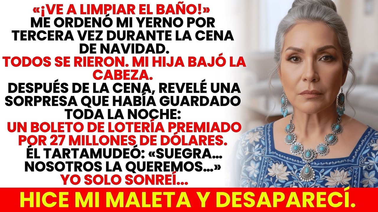 &ldquo;&iexcl;Ve A Limpiar El Ba&ntilde;o!&rdquo; Mi Yerno Me Grit&oacute; Por Tercera Vez En La Cena. Entonces Revel&eacute; Una Sorpresa&hellip;