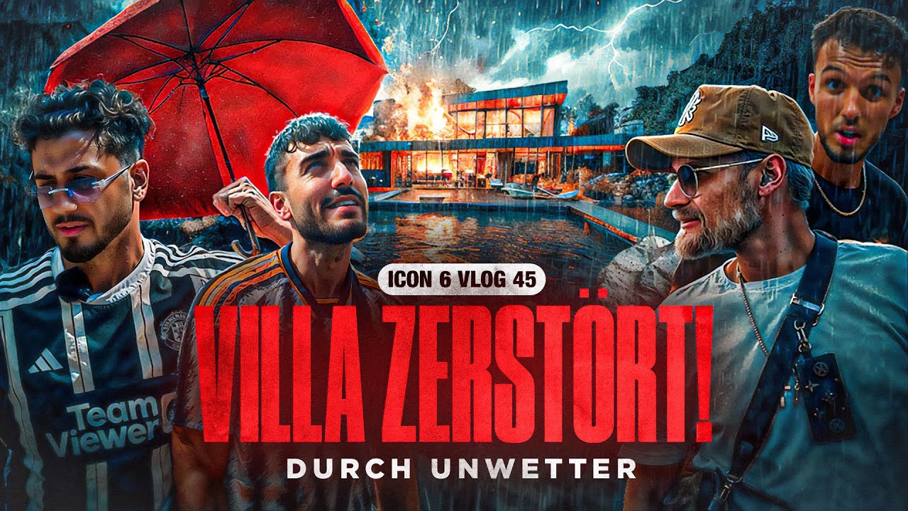 UNWETTER IN TÜRKEI ZERSTÖRT ICON 6 VILLA 😳 ICON 6 RUNDE 2 | EP. 14 | VLOG 15