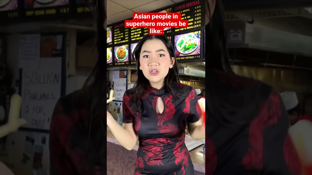 Asian people in superhero movies #comedy #marvel #dc