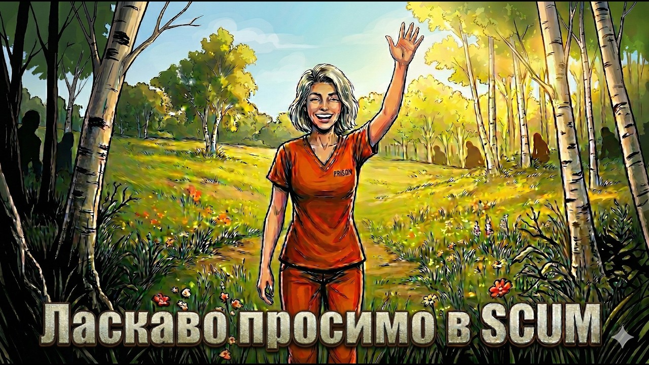 SCUM [UA] BlackForest #2 Начинаем Бомжевать #VaultOfSam #scum #pve