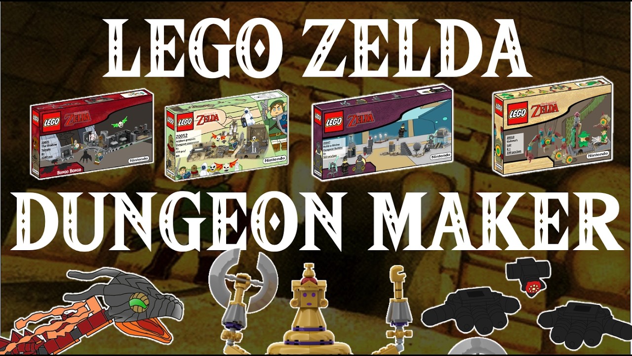 How LEGO can make Zelda Dungeon Sets!