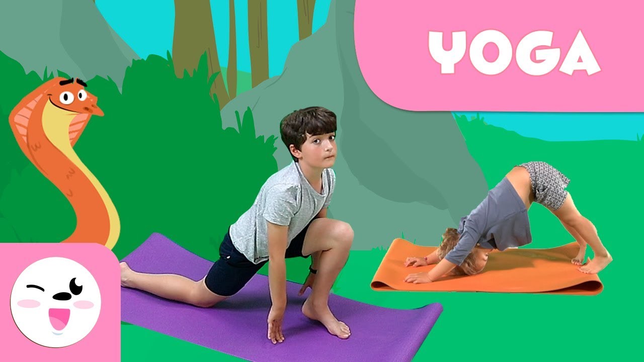 YOGA para crianças | Saudação ao sol e Yoga com animais | Recopilação