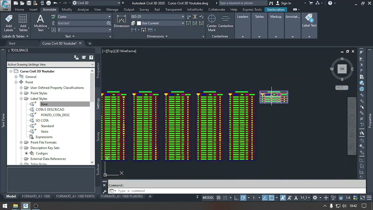 2.6 Criando e Configurando uma tabela de Pontos