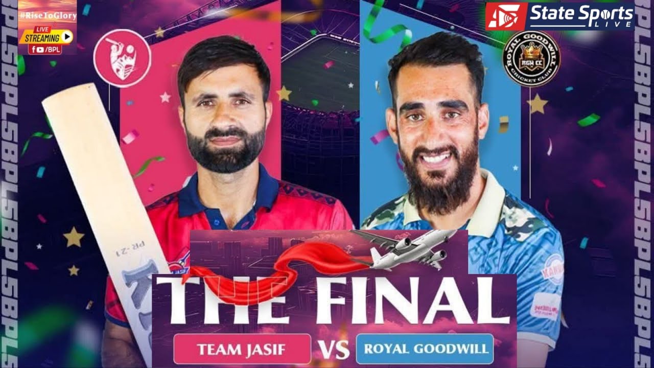 Final | BPL5 | Team Jasif 🆚 Royal Goodwill | Bijbehara Premier League 2025 | Season 5