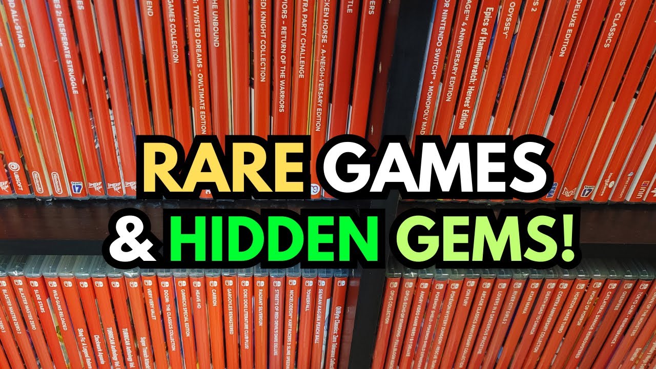 RARE Switch Games & NEW Bangers! | Upcoming New Releases