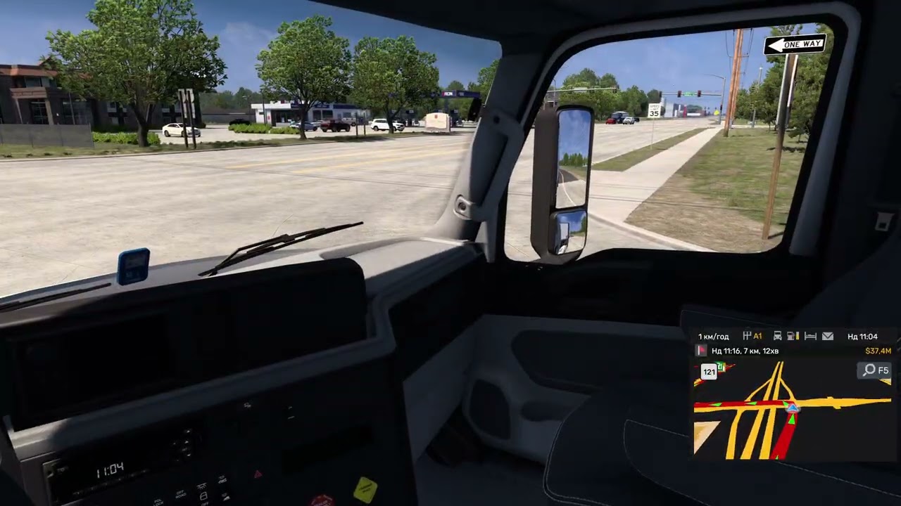 American Truck Simulator Доставляємо борати по Канзасу (16 т) №8