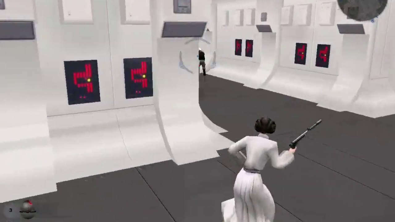 Princess Leia Gets Away with the Death Star Plans! Tantive IV - Battlefront II (2005)