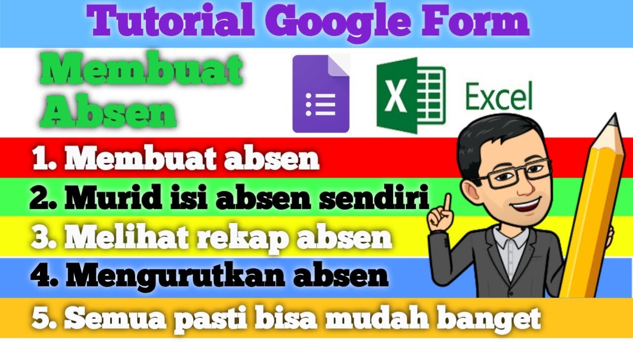 Cara membuat absen di google form