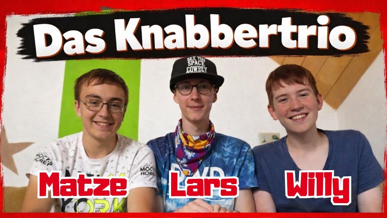 Das Knabbertrio (Lars, Matze und Willy) – Internetgeschichte