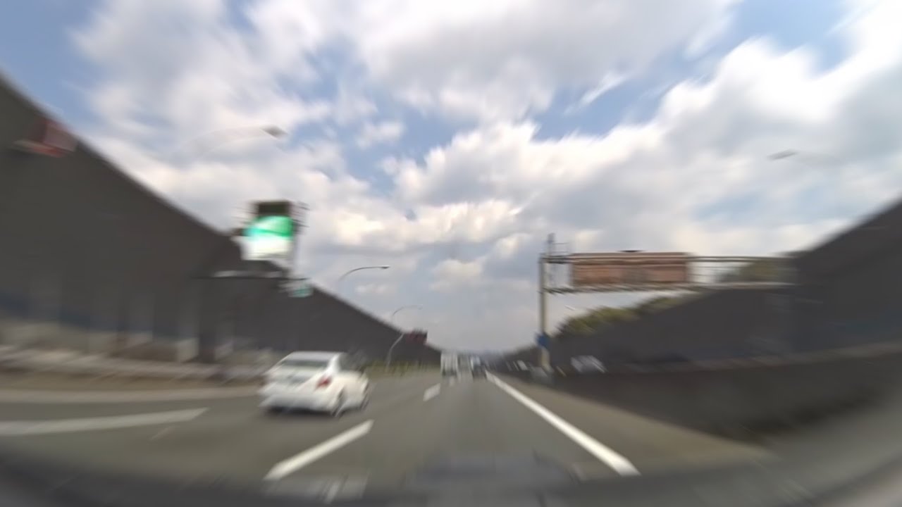 [drive japan]200km/hの世界 名神高速 大阪 吹田JCT-愛知 小牧JCT (Meishin Expressway Osaka-Aichi) Part.1