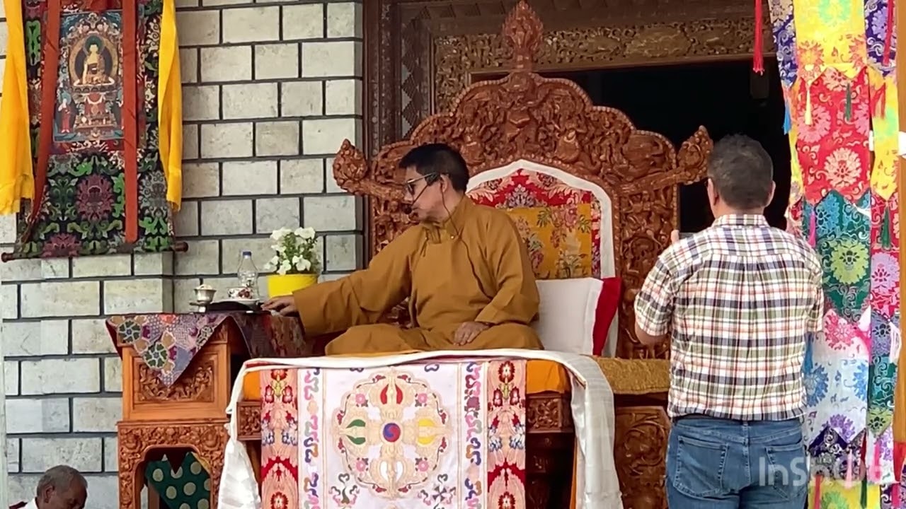 བློ་སྦྱོང་ཚིག་བརྒྱད་མ།  སྤི་ཏི་ཏ་པོ་དགོན་དུ། ༢༠༢༥/༥/༢༧