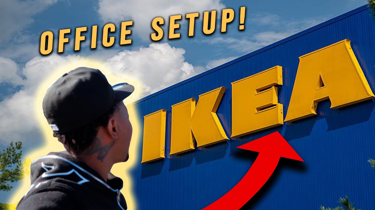 Lost in Ikea?! Video Editor Office Setup & Vlog 🎥