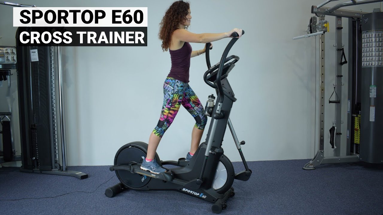 Sportop E60 Cross Trainer Product Demo - Dynamo Fitness Equipment