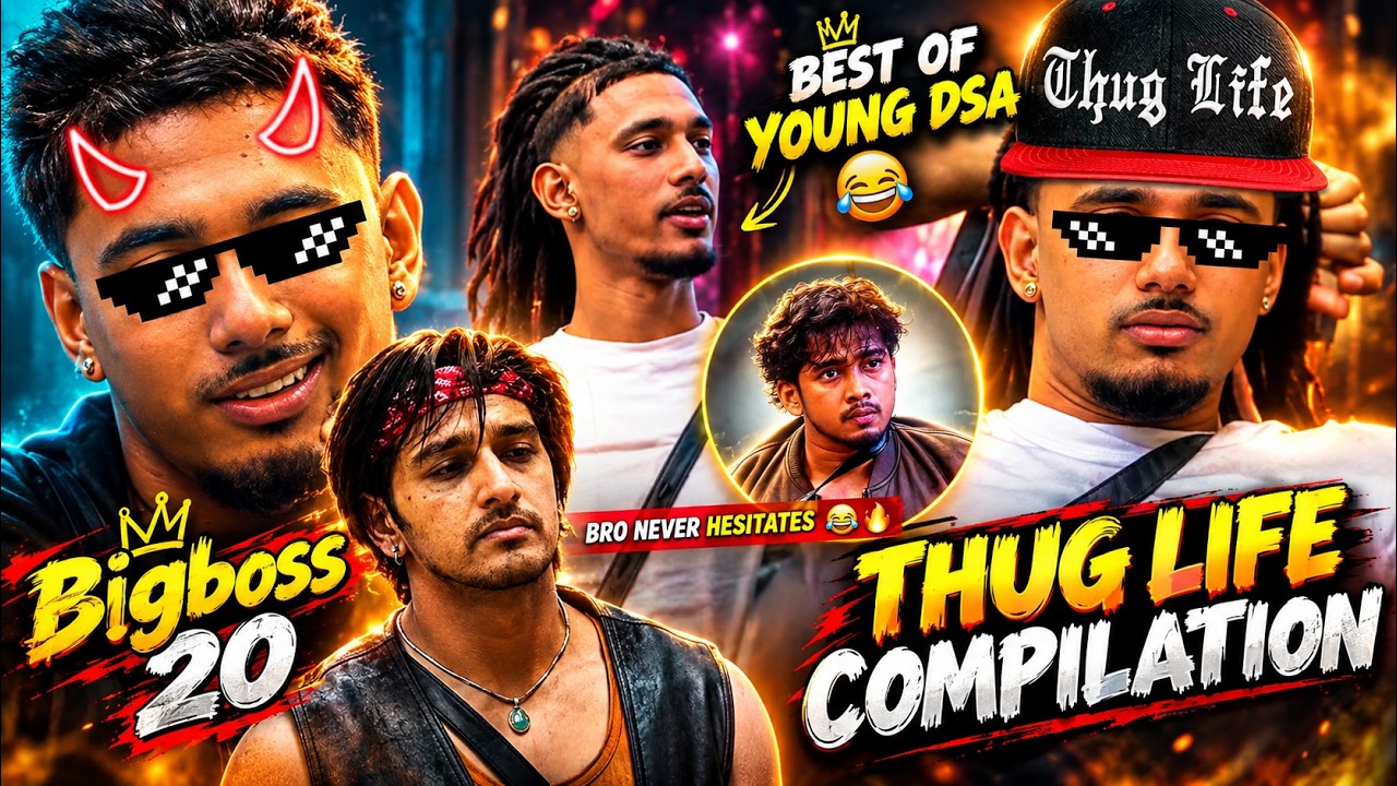 Young DSA Best Of This Week In BigBoss 20 (FUNNIEST😂) Thug Life Compilation | Scout & Asif | Qazi 😂