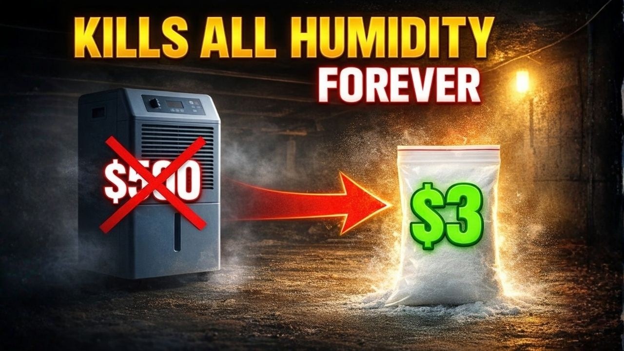 Этот порошок за 3 доллара навсегда убивает всю влажность. Почему он запрещен в большинстве штатов?