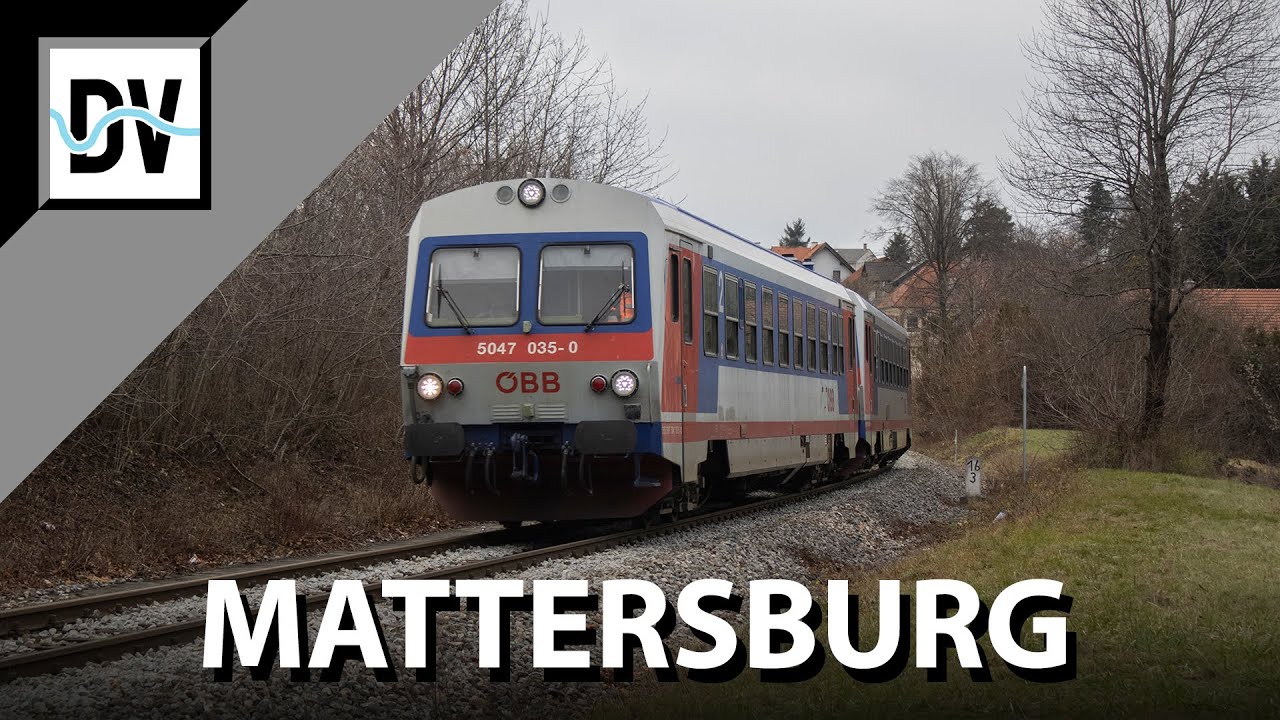Vonatok Mattersburg Nord megállóhelyen / Züge in Mattersburg Nord / Trains in Mattersburg Nord