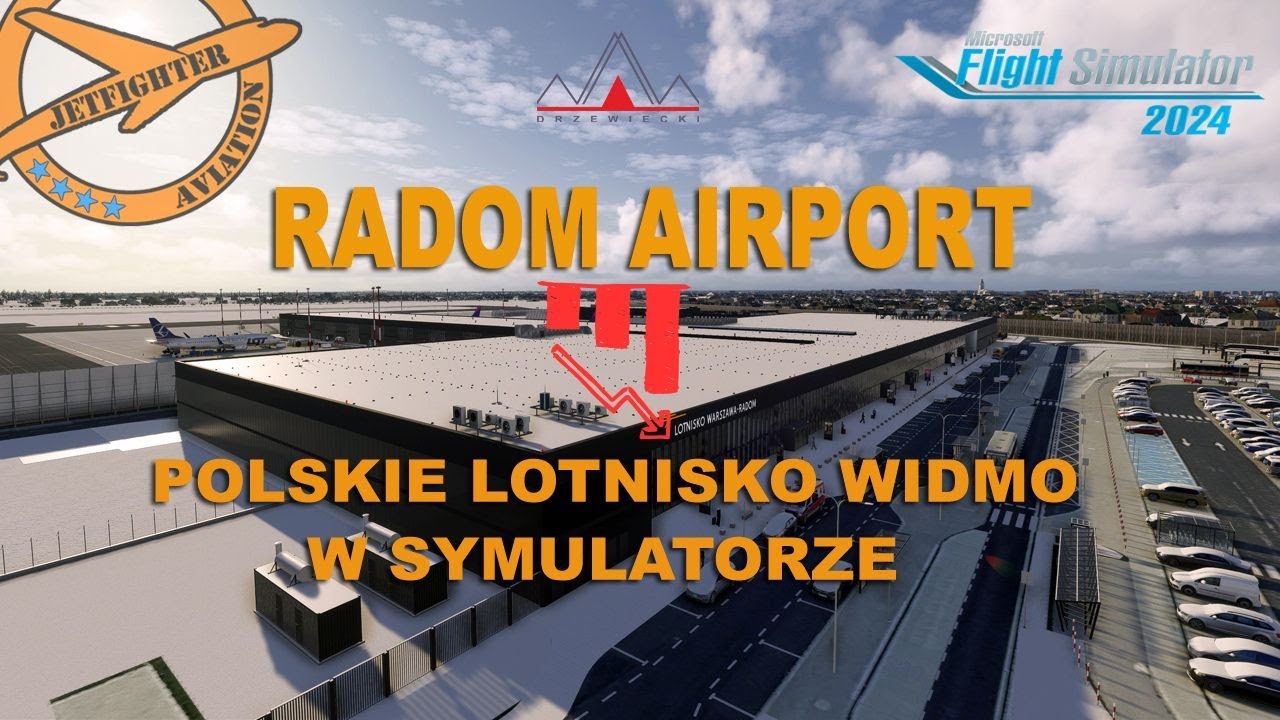 [🔴]MSFS 2024❗NOWE LOTNISKO OD DD - RADOM AIRPORT❗CZYLI WIĘCEJ LOTÓW W SYMULATORZE  NIŻ JEST W REALU❗