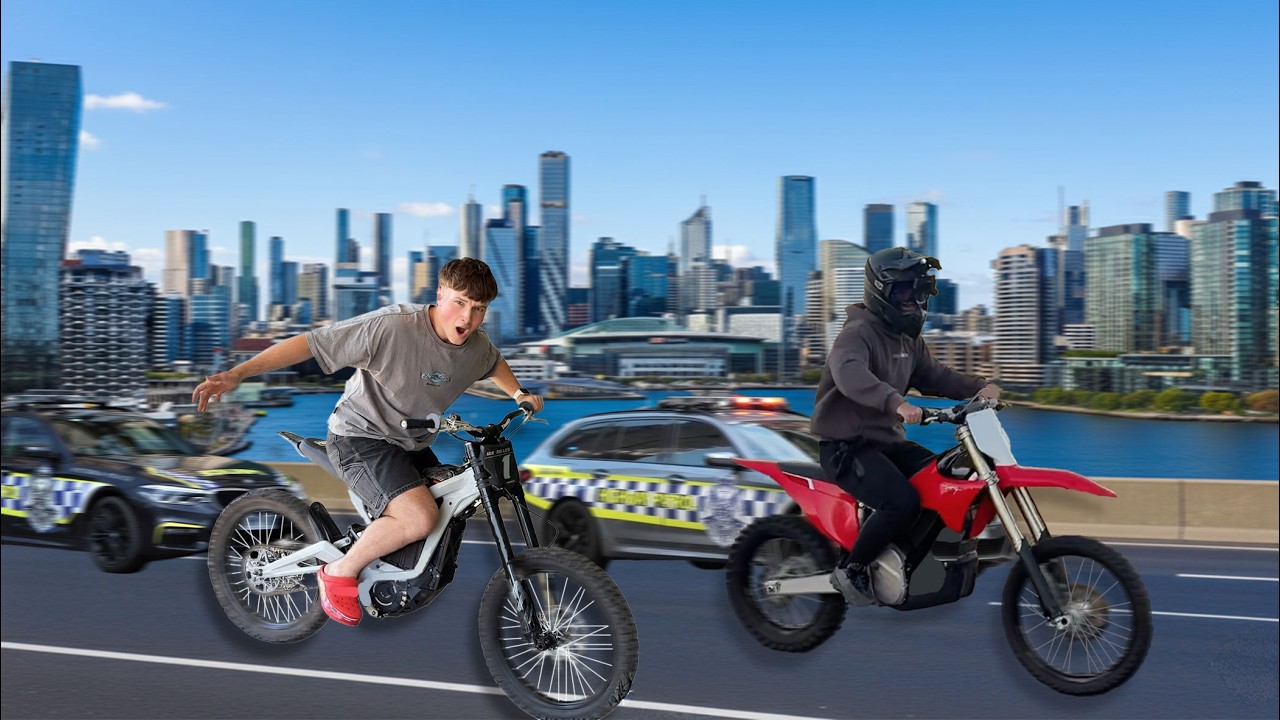 Illegal Rideout on a $10,000 E-BIKE