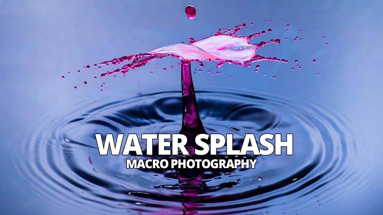 Water Splash Photography Tutorial 💦 MIOPS Splash & Adaptalux Macro Flash