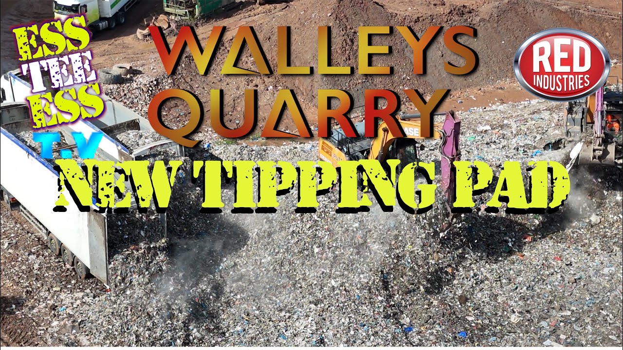Walleys Quarry/Red Industries - Sept 16th 2024 - New tipping area (cause the other one flooded 🤦‍♂️)