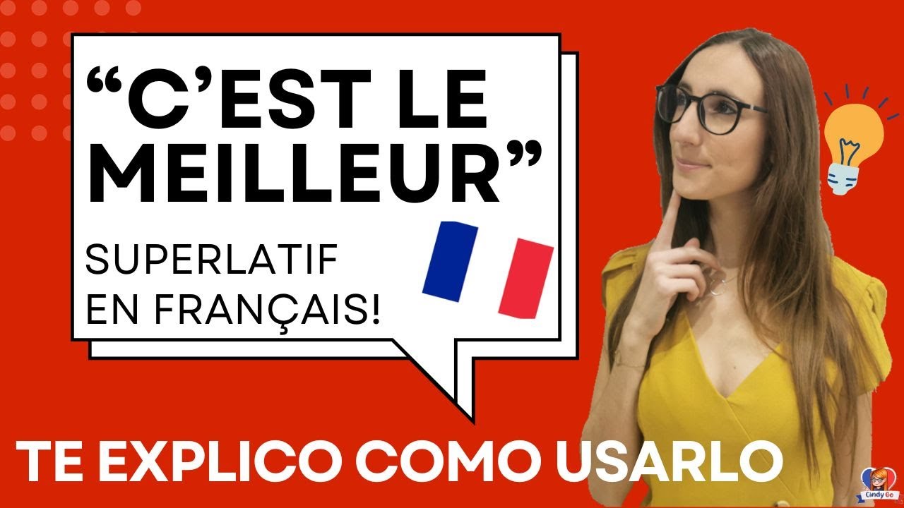 ¿COMMENT UTILISER LE SUPERLATIF? Cours de français en vidéo , CLASE DE FRANCÉS