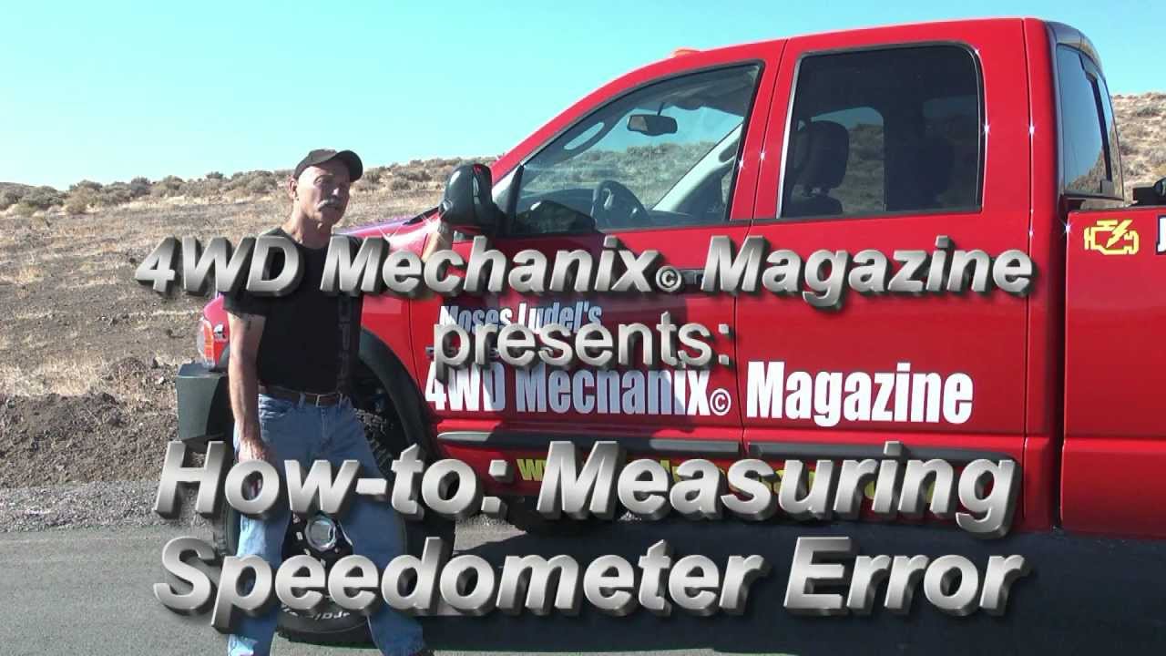 How-to: Measuring Speedometer Error